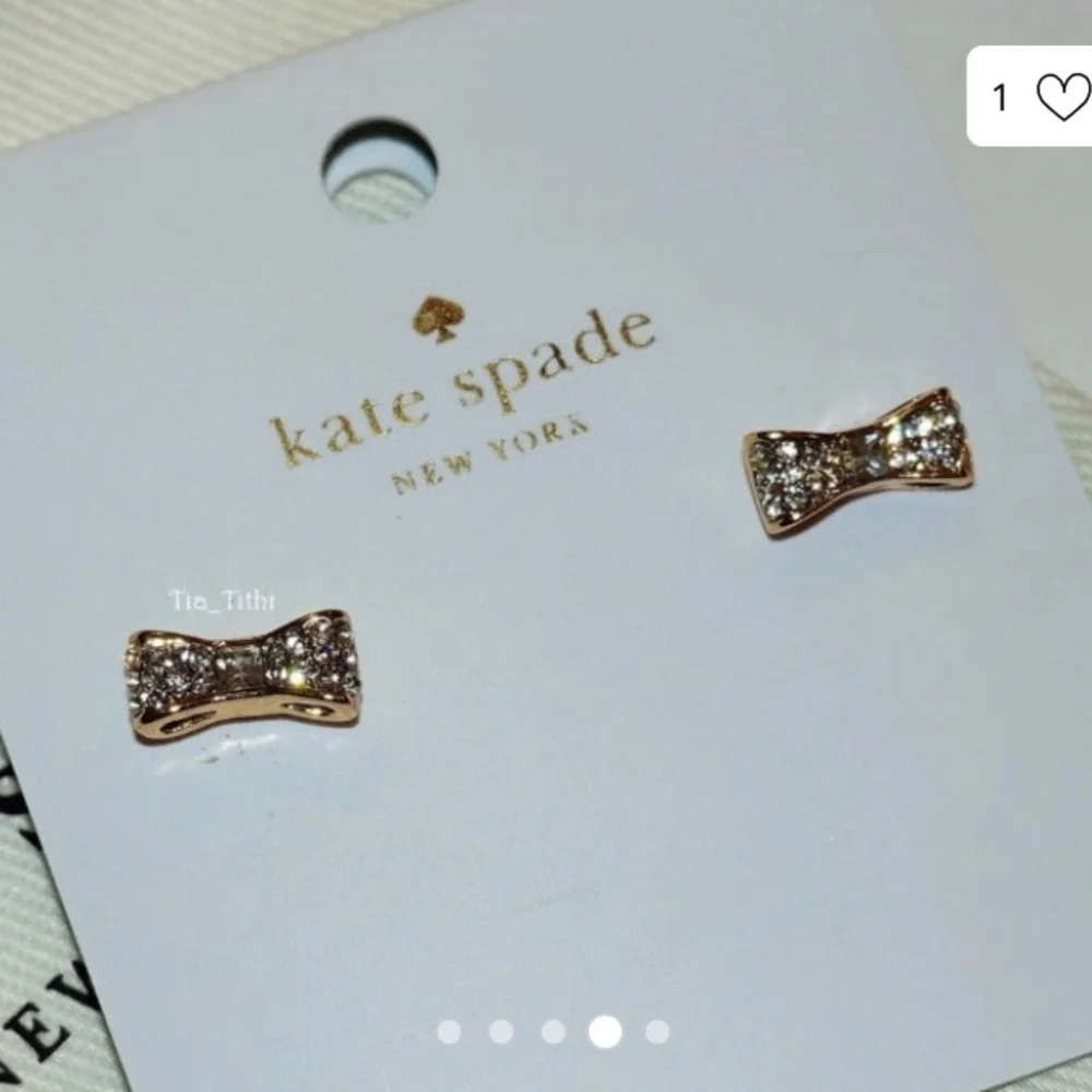 Kate Spade Take A Bow Earrings